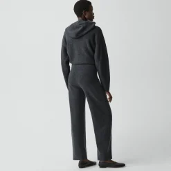 Pull-On Pant in Felted Wool Cashmere