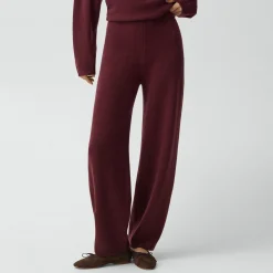 Pull-On Pant in Felted Wool Cashmere