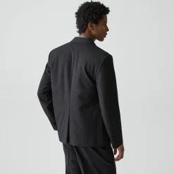 Relaxed Blazer in Stretch Wool