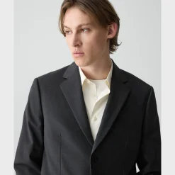 Relaxed Blazer in Stretch Wool