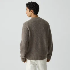 Relaxed Crewneck Sweater in Astor Wool