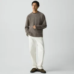 Relaxed Crewneck Sweater in Astor Wool