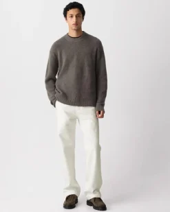 Relaxed Crewneck Sweater in Astor Wool