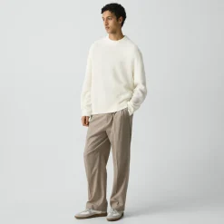 Relaxed Crewneck Sweater in Astor Wool
