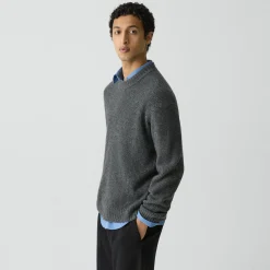 Relaxed Crewneck Sweater in Astor Wool