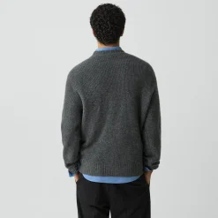 Relaxed Crewneck Sweater in Astor Wool
