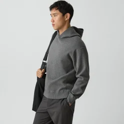 Relaxed Hoodie in Light Bilen