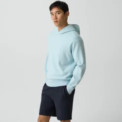 Relaxed Hoodie in Light Bilen