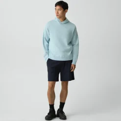Relaxed Hoodie in Light Bilen