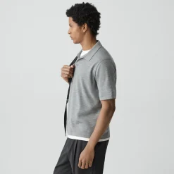 Relaxed Polo Shirt in Regal Wool