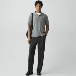 Relaxed Polo Shirt in Regal Wool