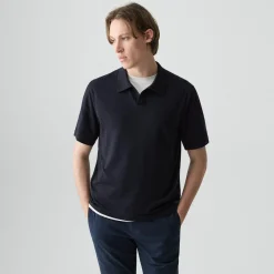 Relaxed Polo Shirt in Regal Wool