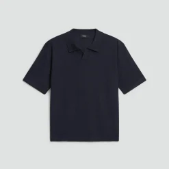 Relaxed Polo Shirt in Regal Wool