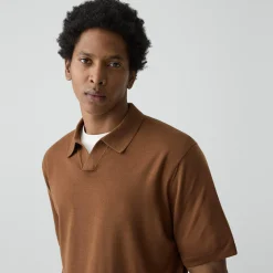 Relaxed Polo Shirt in Regal Wool