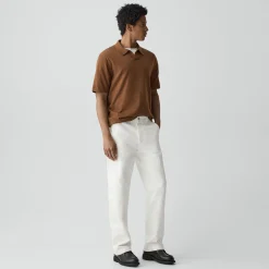 Relaxed Polo Shirt in Regal Wool