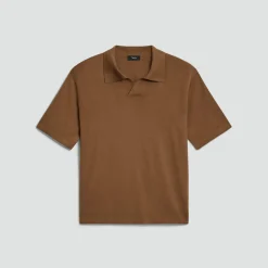 Relaxed Polo Shirt in Regal Wool