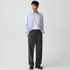 Relaxed Pull-On Pant in Stretch Wool
