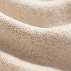 Relaxed Quarter-Zip Sweatshirt in Wool Bilen