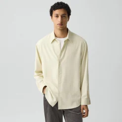 Relaxed Shirt in Leaf Twill
