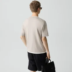 Relaxed Sweater Tee in Regal Wool