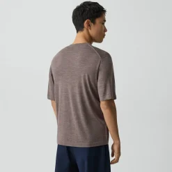 Relaxed Sweater Tee in Regal Wool