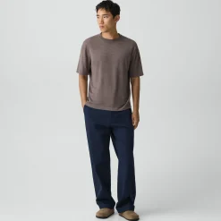 Relaxed Sweater Tee in Regal Wool