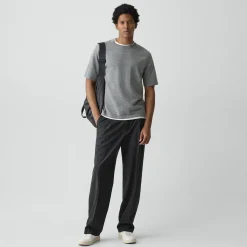Relaxed Sweater Tee in Regal Wool