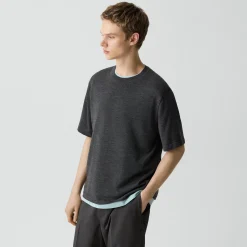 Relaxed Sweater Tee in Regal Wool