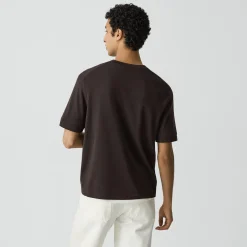 Relaxed Sweater Tee in Regal Wool