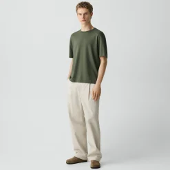 Relaxed Tee in Cotton Jersey