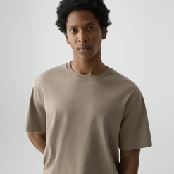 Relaxed Tee in Cotton Jersey