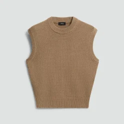 Relaxed Vest in Recycled Cashmere