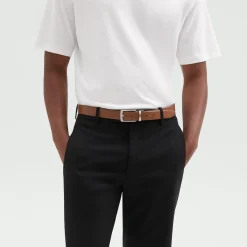 Reversible Belt in Leather