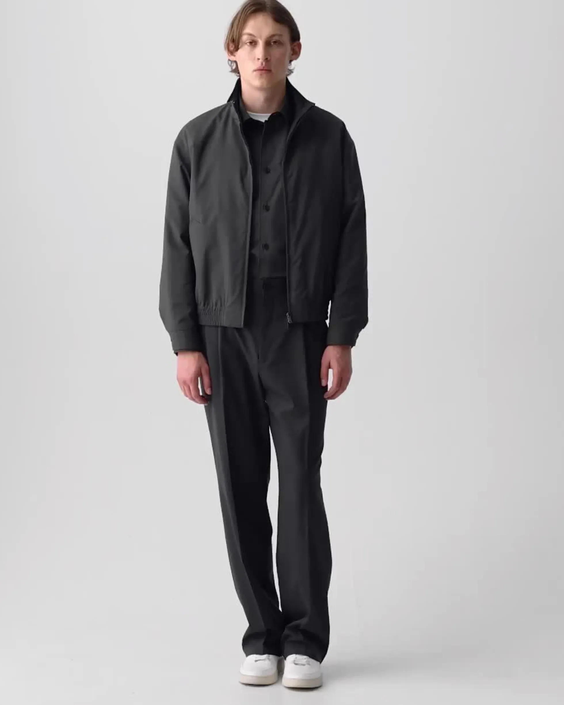 Reversible Jacket in Motion Wool