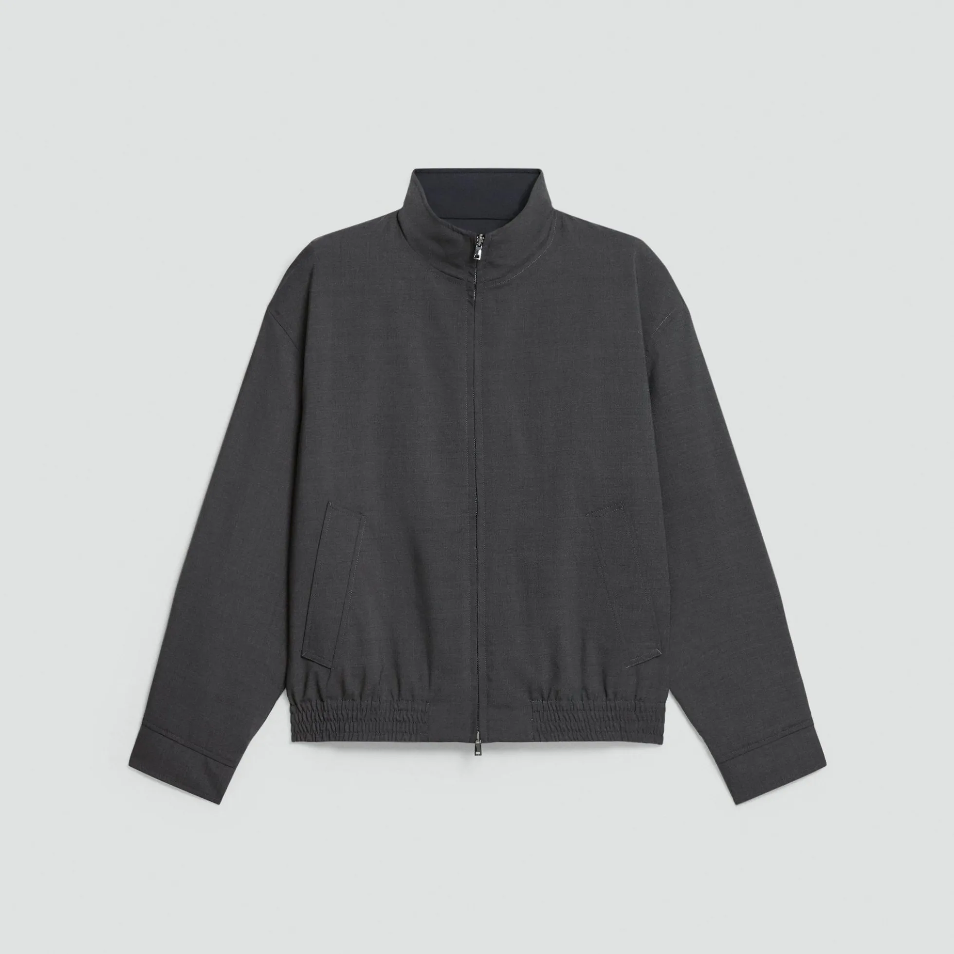 Reversible Jacket in Motion Wool