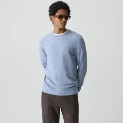 Riland Crewneck Sweater in Light Bilen