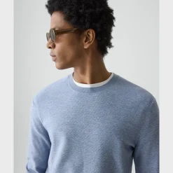 Riland Crewneck Sweater in Light Bilen