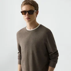 Riland Crewneck Sweater in Light Bilen