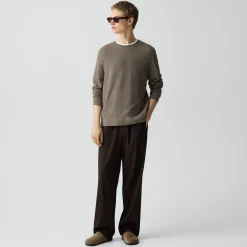 Riland Crewneck Sweater in Light Bilen