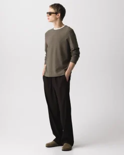 Riland Crewneck Sweater in Light Bilen