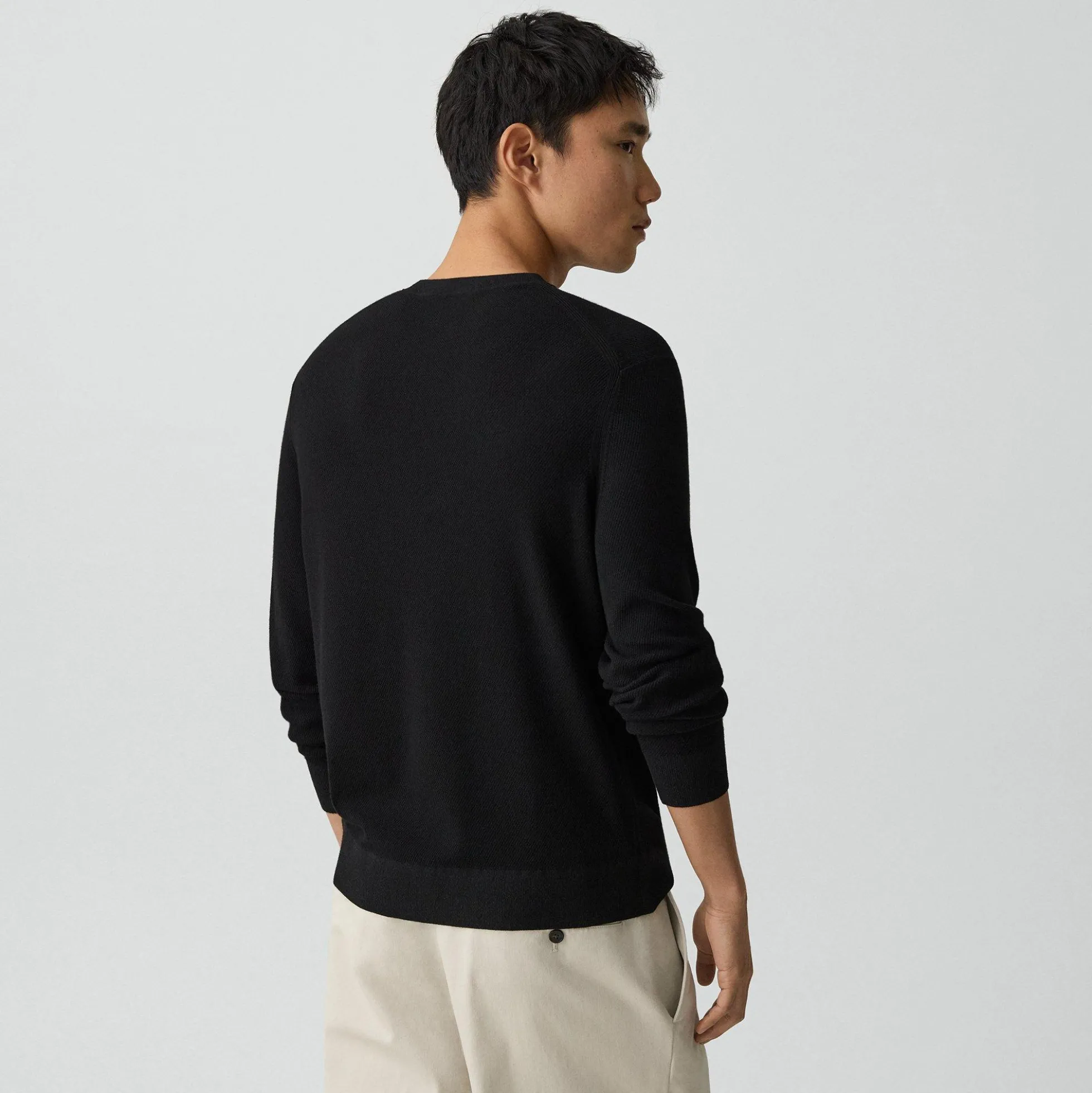 Riland Crewneck Sweater in Light Bilen