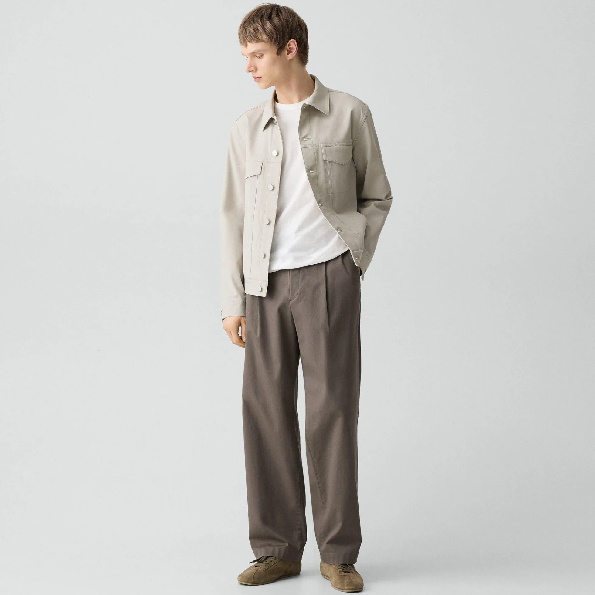 River Trucker Jacket in Neoteric Twill