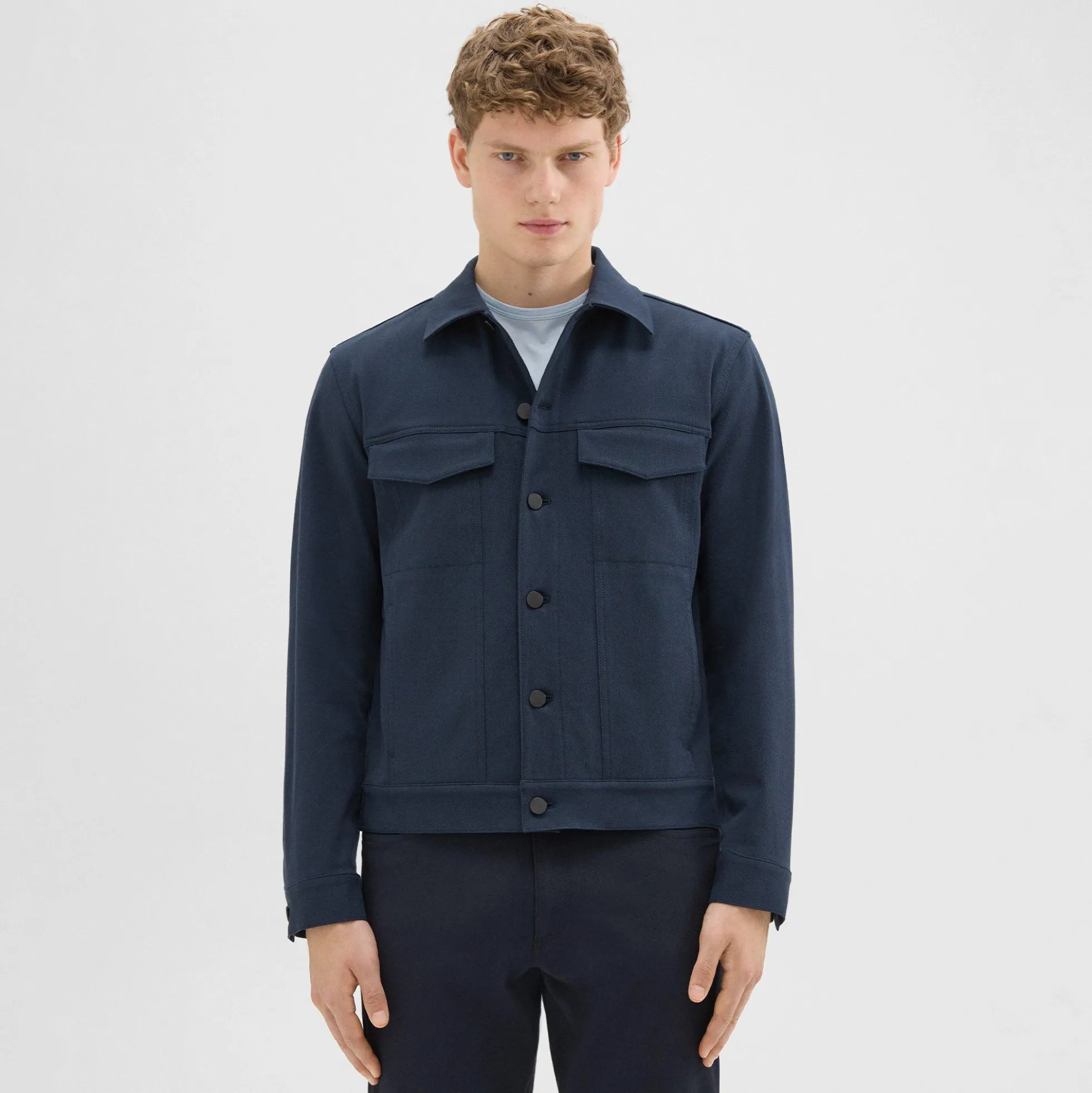 River Trucker Jacket in Neoteric Twill