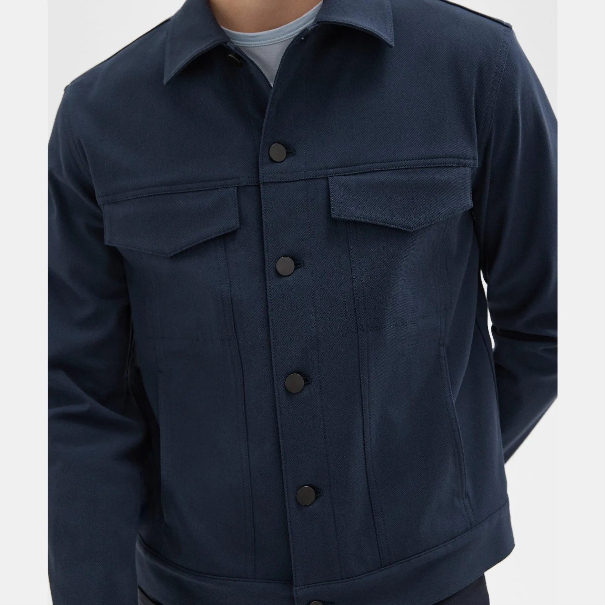 River Trucker Jacket in Neoteric Twill
