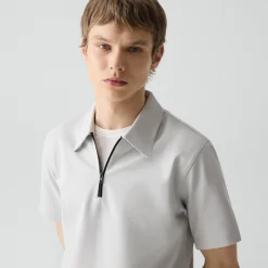 Ryder Quarter-Zip Polo in Relay Jersey