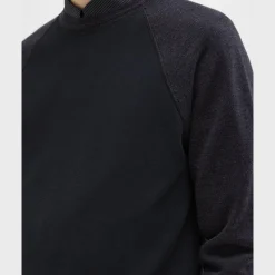 Scuba-Wool Combo Sweatshirt