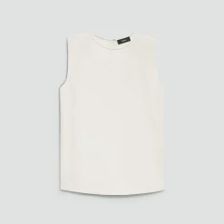 Shell Top in Silk Georgette