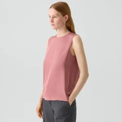 Shell Top in Silk Georgette