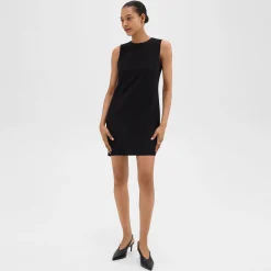 Shift Dress in Admiral Crepe