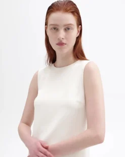 Shift Dress in Admiral Crepe